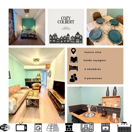 Hyper Centre Le Cozy Colbert Apartment Troyes Exterior foto